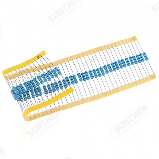 50Pcs 1W Metal Film Resistor 1% 3.9R 3.9 Ohm