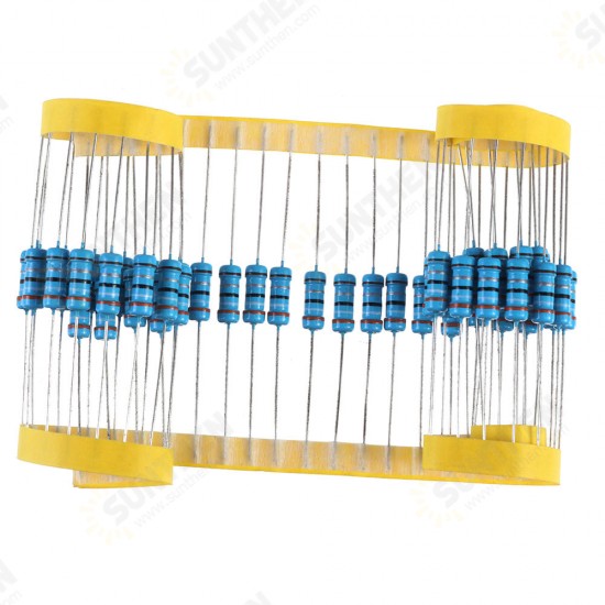 50Pcs 1W Metal Film Resistor 1% 3.9R 3.9 Ohm