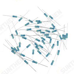 50Pcs 1W Metal Film Resistor 1% 430R 430 Ohm 50Pcs 1W Metal Film Resistor 1% 430R 430 Ohm