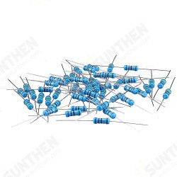 50Pcs 1W Metal Film Resistor 1% 6.2R 6.2 Ohm 50Pcs 1W Metal Film Resistor 1% 6.2R 6.2 Ohm