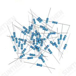 50Pcs 1W Metal Film Resistor 1% 6.2R 6.2 Ohm 50Pcs 1W Metal Film Resistor 1% 6.2R 6.2 Ohm