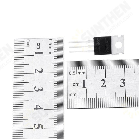 50Pcs IRF3205 IRF3205PBF MOSFET MOSFT 55V 98A 8mOhm 97.3nC TO-220 Transistor 50Pcs IRF3205 IRF3205PBF MOSFET MOSFT 55V 98A 8mOhm 97.3nC TO-220 Transistor