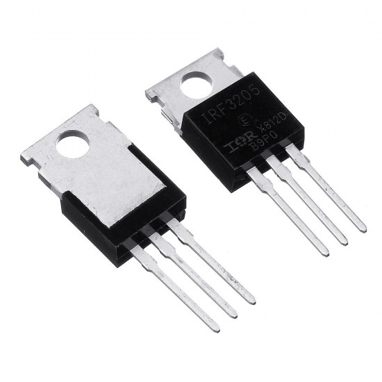 50Pcs IRF3205 IRF3205PBF MOSFET MOSFT 55V 98A 8mOhm 97.3nC TO-220 Transistor