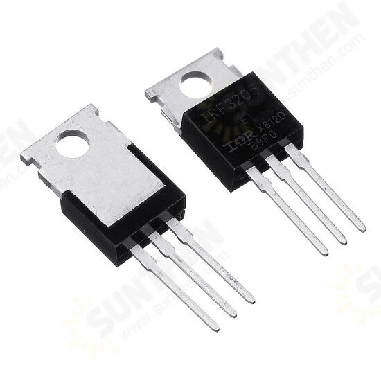 50Pcs IRF3205 IRF3205PBF MOSFET MOSFT 55V 98A 8mOhm 97.3nC TO-220 Transistor