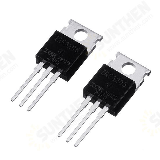 50Pcs IRF3205 IRF3205PBF MOSFET MOSFT 55V 98A 8mOhm 97.3nC TO-220 Transistor