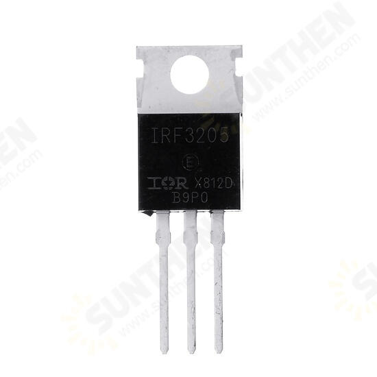 50Pcs IRF3205 IRF3205PBF MOSFET MOSFT 55V 98A 8mOhm 97.3nC TO-220 Transistor