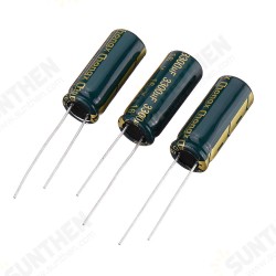 50pcs 16v 3300uf 10x25MM High frequency low ESR Radial Electrolytic Capacitor 50pcs 16v 3300uf 10x25MM High frequency low ESR Radial Electrolytic Capacitor