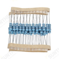 50pcs 1W 12000 Metal Film Resistor Resistance 1% 12K Ohm Resistor 50pcs 1W 12000 Metal Film Resistor Resistance 1% 12K Ohm Resistor