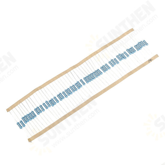 50pcs 1W 12000 Metal Film Resistor Resistance 1% 12K Ohm Resistor