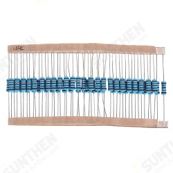 50pcs 1W 120KR Metal Film Resistor 1% 120K ohm Resistance 50pcs 1W 120KR Metal Film Resistor 1% 120K ohm Resistance