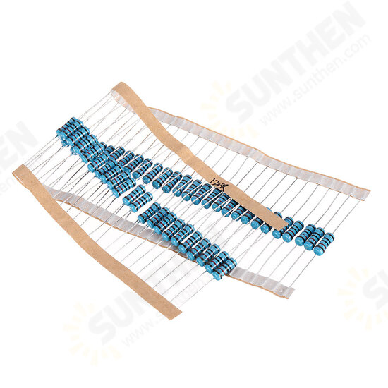 50pcs 1W 120R Metal Film Resistor 1% 120 ohm Resistance