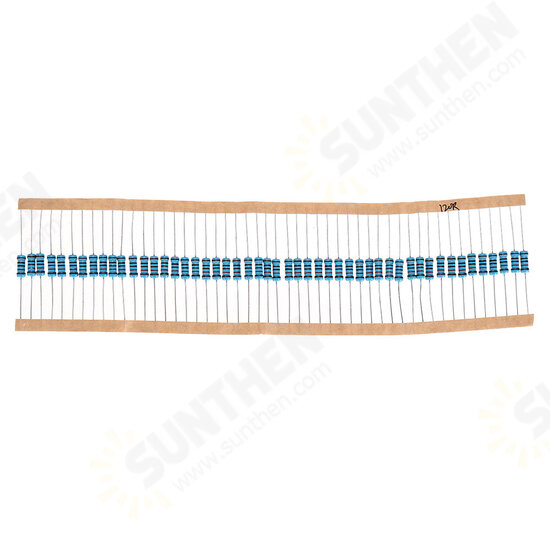 50pcs 1W 120R Metal Film Resistor 1% 120 ohm Resistance