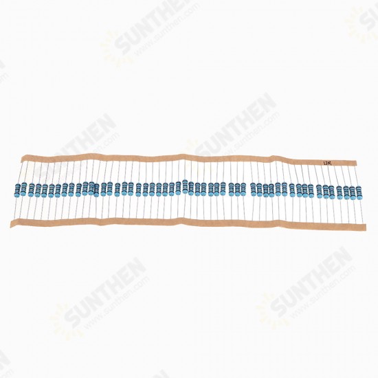 50pcs 1W 12R Metal Film Resistor 1% 12 ohm Resistance