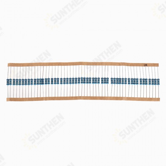 50pcs 1W 12R Metal Film Resistor 1% 12 ohm Resistance