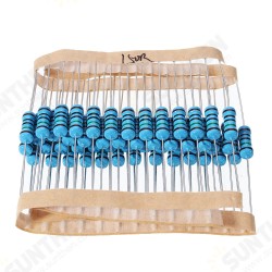 50pcs 1W 150R Metal Film Resistor 1% 150 ohm Resistance 50pcs 1W 150R Metal Film Resistor 1% 150 ohm Resistance