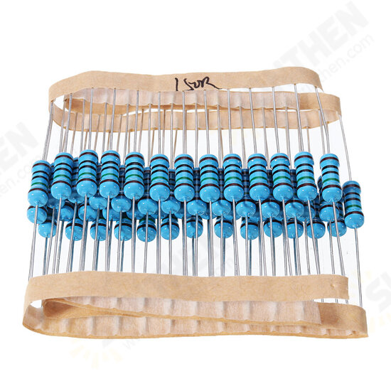 50pcs 1W 150R Metal Film Resistor 1% 150 ohm Resistance