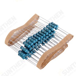 50pcs 1W 15R Metal Film Resistor 1% 15 ohm Resistance 50pcs 1W 15R Metal Film Resistor 1% 15 ohm Resistance