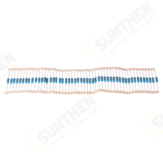 50pcs 1W 200R Metal Film Resistor 1% 200 ohm Resistance