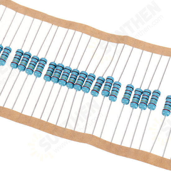 50pcs 1W 24KR Metal Film Resistor 1% 24K ohm Resistance