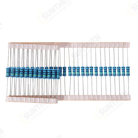 50pcs 1W 2.4KR Metal Film Resistor 1% 2.4K ohm Resistance