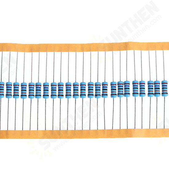 50pcs 1W 270KR Metal Film Resistor 1% 270K ohm Resistance