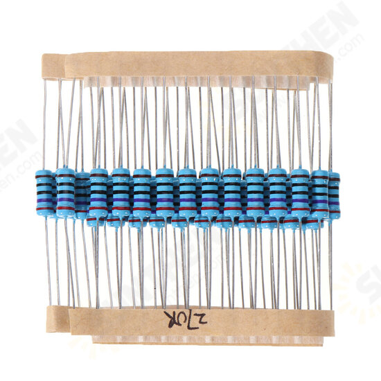 50pcs 1W 270R Metal Film Resistor 1% 270 ohm Resistance