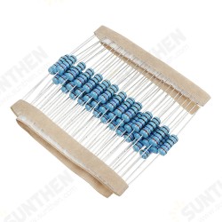 50pcs 1W 2.7KR Metal Film Resistor 1% 2.7K ohm Resistance 50pcs 1W 2.7KR Metal Film Resistor 1% 2.7K ohm Resistance