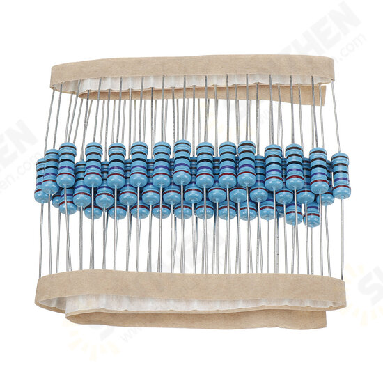 50pcs 1W 2.7KR Metal Film Resistor 1% 2.7K ohm Resistance