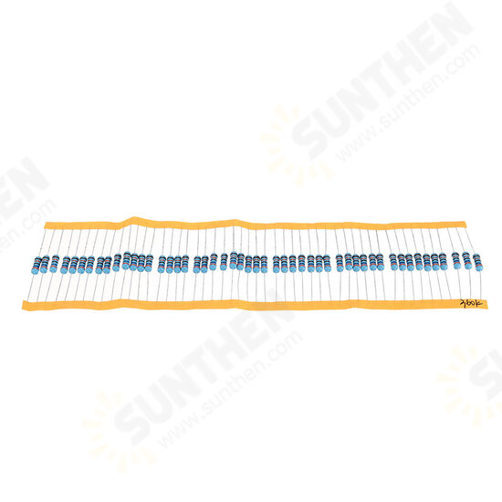 50pcs 1W 360KR Metal Film Resistor 1% 360K ohm Resistance