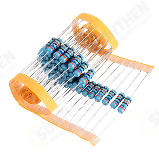 50pcs 1W 360KR Metal Film Resistor 1% 360K ohm Resistance