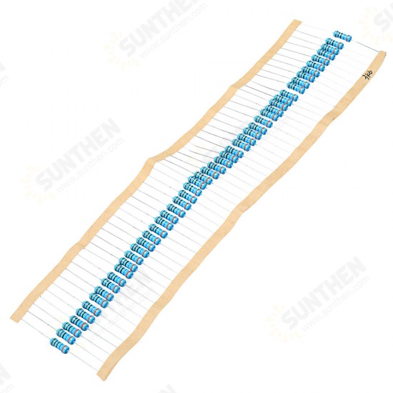 50pcs 1W 3.6KR Metal Film Resistor 1% 3.6K ohm Resistance