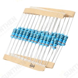 50pcs 1W 3.6KR Metal Film Resistor 1% 3.6K ohm Resistance 50pcs 1W 3.6KR Metal Film Resistor 1% 3.6K ohm Resistance