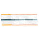 50pcs 1W 36R Metal Film Resistor 1% 36 ohm Resistance