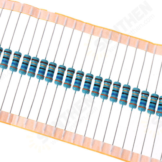 50pcs 1W 36R Metal Film Resistor 1% 36 ohm Resistance
