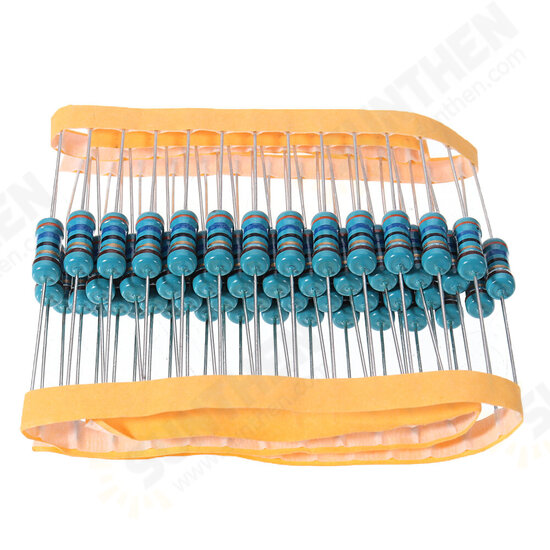 50pcs 1W 36R Metal Film Resistor 1% 36 ohm Resistance