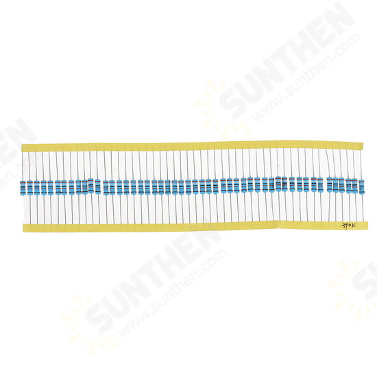 50pcs 1W 390KR Metal Film Resistor 1% 390K ohm Resistance