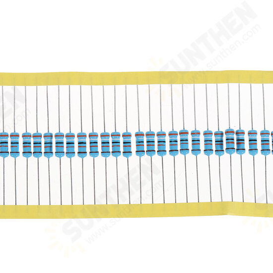 50pcs 1W 390KR Metal Film Resistor 1% 390K ohm Resistance