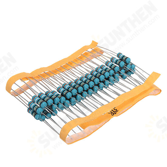50pcs 1W 39R Metal Film Resistor 1% 39 ohm Resistance