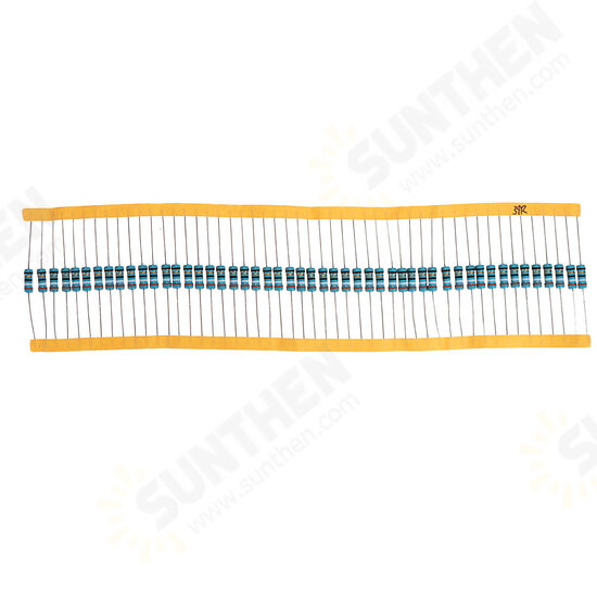 50pcs 1W 39R Metal Film Resistor 1% 39 ohm Resistance