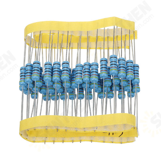 50pcs 1W 4.3KR Metal Film Resistor 1% 4.3K ohm Resistance