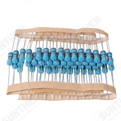 50pcs 1W 43R Metal Film Resistor 1% 43 ohm Resistance 50pcs 1W 43R Metal Film Resistor 1% 43 ohm Resistance