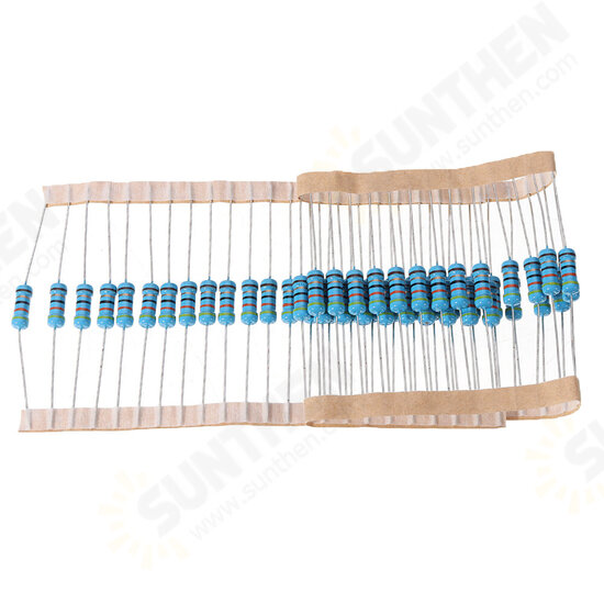 50pcs 1W 43R Metal Film Resistor 1% 43 ohm Resistance