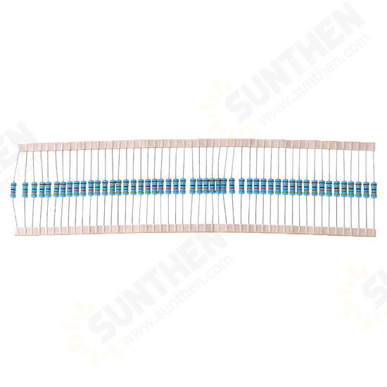 50pcs 1W 43R Metal Film Resistor 1% 43 ohm Resistance