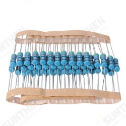 50pcs 1W 43R Metal Film Resistor 1% 43 ohm Resistance 50pcs 1W 43R Metal Film Resistor 1% 43 ohm Resistance