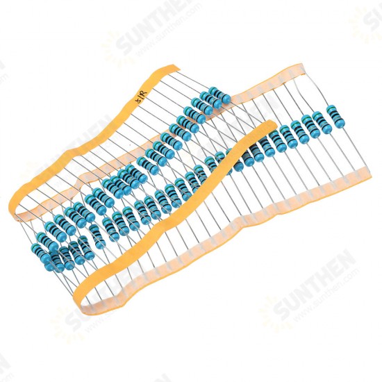 50pcs 1W 51R Metal Film Resistor 1% 51 ohm Resistance