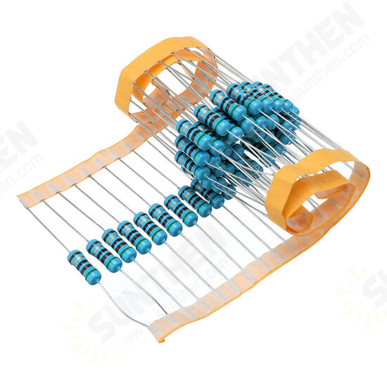 50pcs 1W 51R Metal Film Resistor 1% 51 ohm Resistance