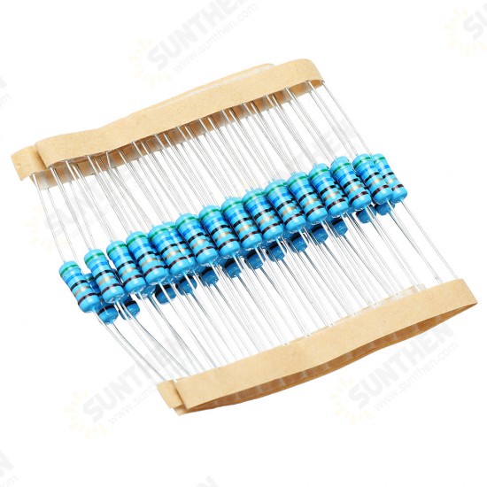 50pcs 1W 56R Metal Film Resistor 1% 56 ohm Resistance