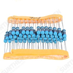 50pcs 1W 620KR Metal Film Resistor 1% 620K ohm Resistance