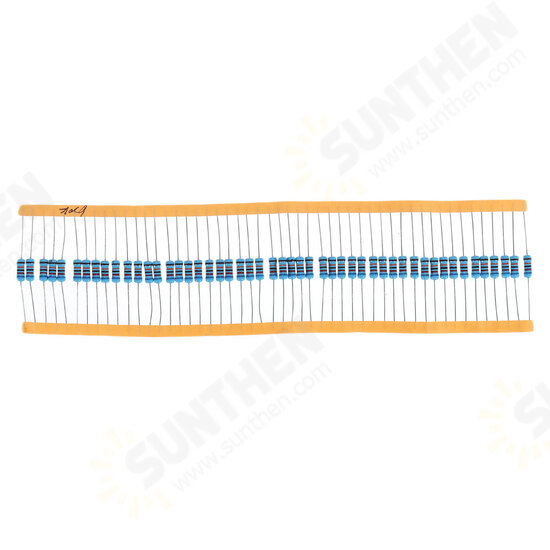 50pcs 1W 620KR Metal Film Resistor 1% 620K ohm Resistance