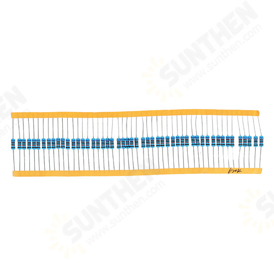 50pcs 1W 620KR Metal Film Resistor 1% 620K ohm Resistance